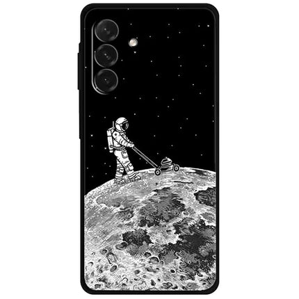 For Samsung Galaxy A26 5G TPU Case Pattern Printed Anti Drop Phone Cover - Spaceman