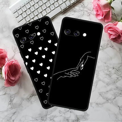 For Google Pixel 9a TPU Case Pattern Printed Anti Drop Phone Cover