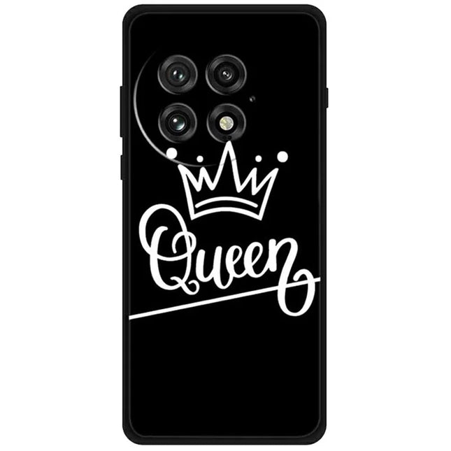 For OnePlus 13 TPU Case Pattern Printed Anti Drop Phone Cover - Queen