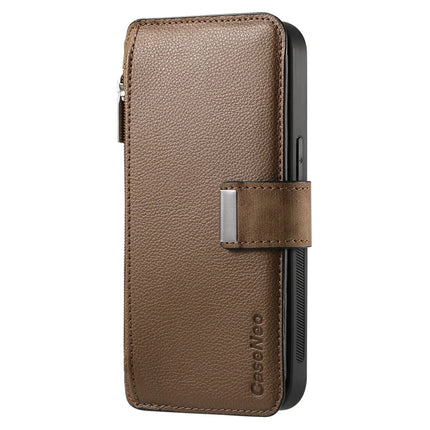 For OnePlus 11 5G Case CASENEO MW-02 Detachable Magnetic Leather Flip Phone Cover