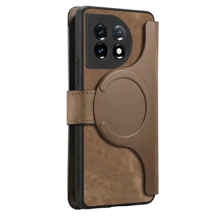 For OnePlus 11 5G Case CASENEO MW-02 Detachable Magnetic Leather Flip Phone Cover