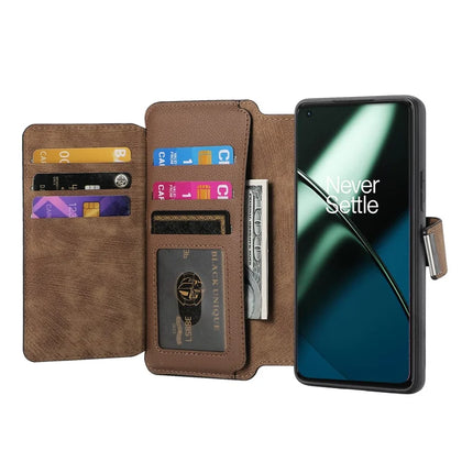 For OnePlus 11 5G Case CASENEO MW-02 Detachable Magnetic Leather Flip Phone Cover