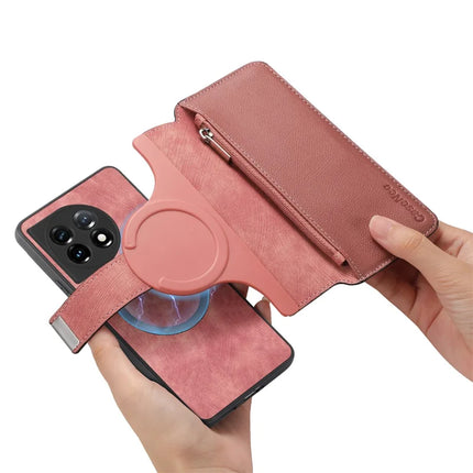 For OnePlus 11 5G Case CASENEO MW-02 Detachable Magnetic Leather Flip Phone Cover