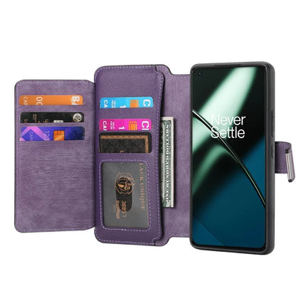 For OnePlus 11 5G Case CASENEO MW-02 Detachable Magnetic Leather Flip Phone Cover