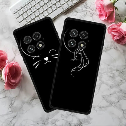 For OnePlus 13 Line Art Case Anti-Scratch Soft TPU Phone Cover