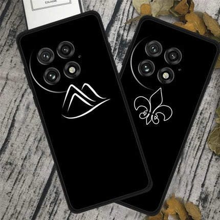 For OnePlus 13 Line Art Case Anti-Scratch Soft TPU Phone Cover