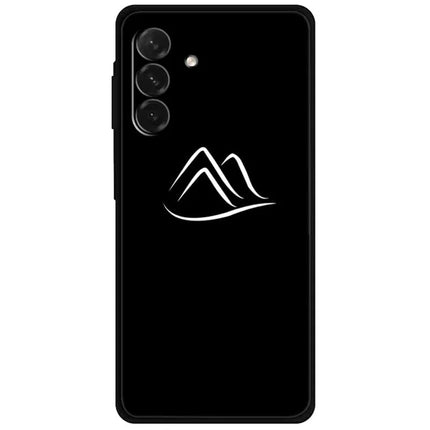 For Samsung Galaxy A26 5G Line Art Case Anti-Scratch Soft TPU Phone Cover - Mountain