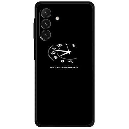 For Samsung Galaxy A26 5G Line Art Case Anti-Scratch Soft TPU Phone Cover - Time