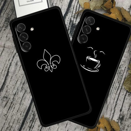For Samsung Galaxy A26 5G Line Art Case Anti-Scratch Soft TPU Phone Cover