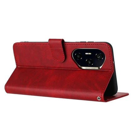 For Honor 300 Pro / 300 Ultra Case Flip Stand PU Leather Wallet Phone Cover Calf Texture
