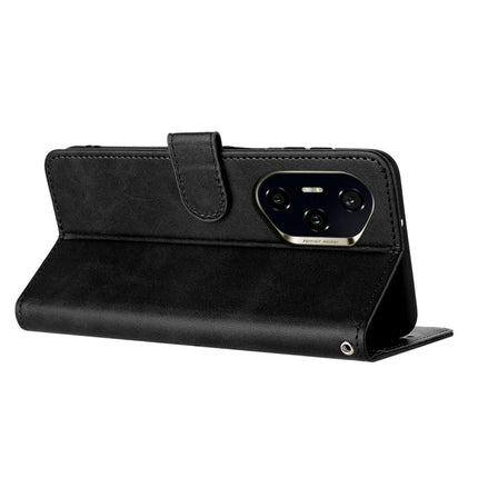 For Honor 300 Pro / 300 Ultra Case Flip Stand PU Leather Wallet Phone Cover Calf Texture