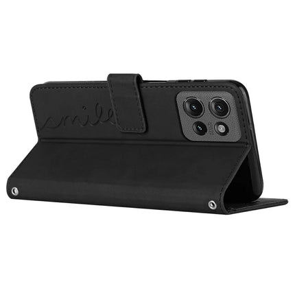 For Motorola Moto G Power (2025) / G Play (2025) 4G Case Viewing Stand PU Leather Phone Cover Imprinted Pattern