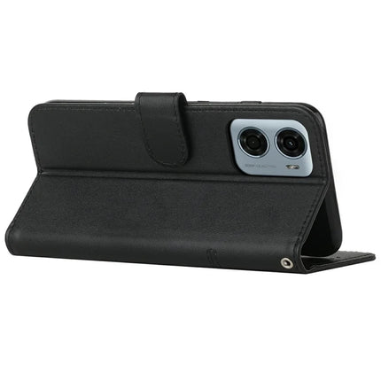 For Motorola Moto G05 4G Case Stand Flip Protective Leather Phone Cover