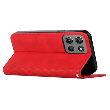 For Motorola Moto G15 4G Phone Cover Imprinted PU Leather Wallet Stand Case