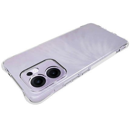 For Oppo Reno13 F 5G TPU Phone Case Non Slip Transparent Mobile Phone Cover