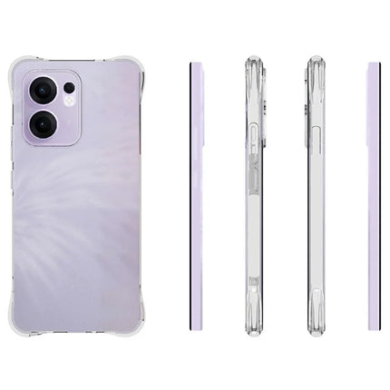 For Oppo Reno13 F 5G TPU Phone Case Non Slip Transparent Mobile Phone Cover