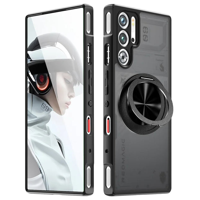 For Asus ROG Phone 8 5G / 8 Pro 5G Case Compatible with MagSafe TPU + PC Rotary Kickstand Phone Cover
