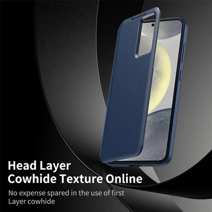 For Samsung Galaxy S23+ Case Leather Phone Cover with View Window Card Slot