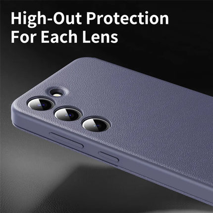 For Samsung Galaxy S23+ Case Leather Phone Cover with View Window Card Slot