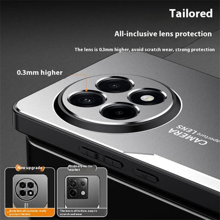 For OnePlus Ace 5 5G  /  Ace 5 Pro 5G Phone Case Aluminium Alloy TPU PC Back Cover