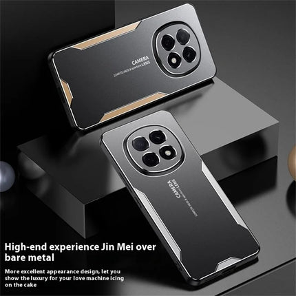For Oppo A5 Pro 5G Phone Case Aluminium Alloy TPU PC Back Cover