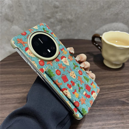 For Huawei Mate 70 Pro  /  70 Pro+ Case Compatible with MagSafe Pattern Print PU + PC Phone Cover with Card Holder