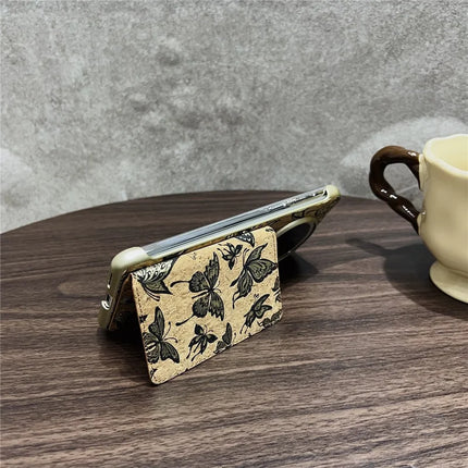 For Huawei Mate 70 Pro  /  70 Pro+ Case Compatible with MagSafe Pattern Print PU + PC Phone Cover with Card Holder