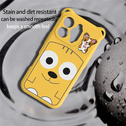 For iPhone 16 Pro Max Case Cartoon Dog EVA Anti Drop Phone Cover with Camera Lens Cover