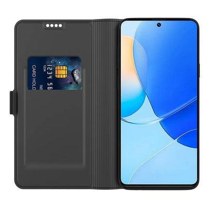 For Honor GT Case Shockproof TPU Inner Shell Leather Phone Cover Card Slot
