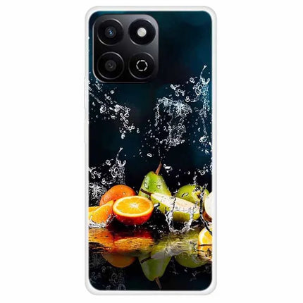 TPU Case For Honor Play 60 Plus 5G  /  200 Smart 5G  /  Play 9T  /  X7c 4G Pattern Printed Shockproof Phone Cover - Pear