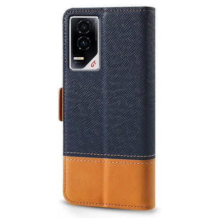 For Honor GT Case Color Splicing PU Leather Wallet Phone Cover