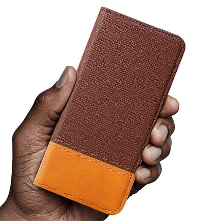 For Honor GT Case Color Splicing PU Leather Wallet Phone Cover