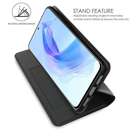 For Honor GT Case PU Leather Phone Cover with Card Holder Stand Magnetic Closure