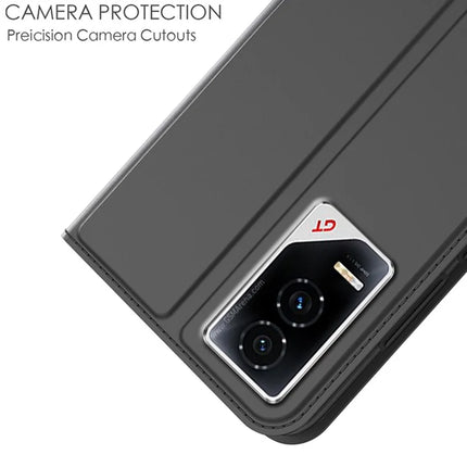 For Honor GT Case PU Leather Phone Cover with Card Holder Stand Magnetic Closure