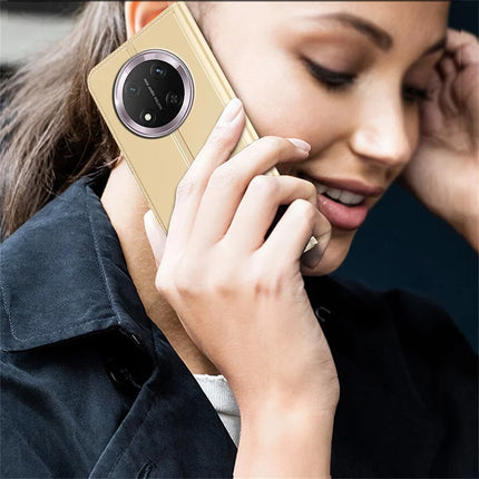 Leather Phone Case for Honor Magic7 Lite 5G / X9c 5G / X60 Pro 5G Card Holder Stand Magnetic Closure Mobile Cover
