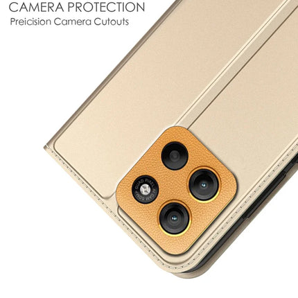 For Motorola Moto G15 4G Case PU Leather Phone Cover with Card Holder Stand Magnetic Closure