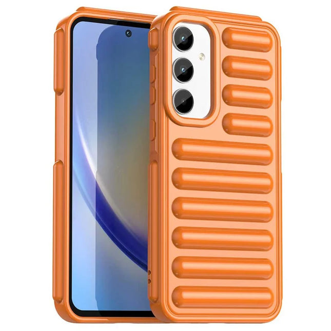 For Samsung Galaxy A16 5G  /  4G Case Protective TPU Phone Cover - Orange