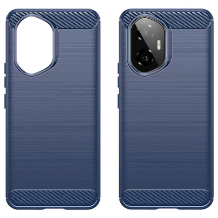 For Honor 300 Case Carbon Fiber Texture Brushed Phone Back Cover