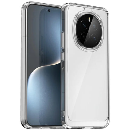 For Honor Magic7 5G Case TPU + Acrylic Protective Clear Phone Cover - Transparent