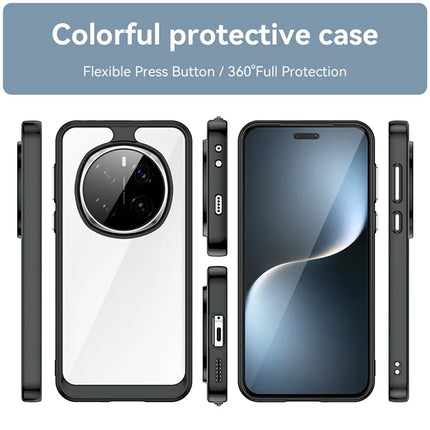 For Honor Magic7 Pro 5G Case TPU + Acrylic Protective Clear Phone Cover