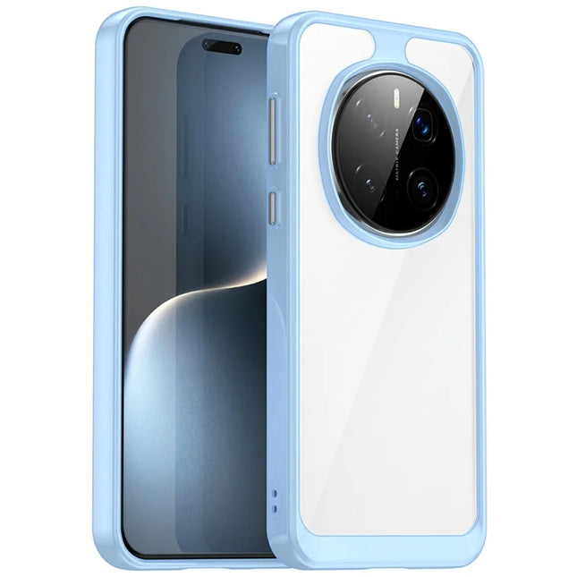 For Honor Magic7 Pro 5G Case TPU + Acrylic Protective Clear Phone Cover - Blue
