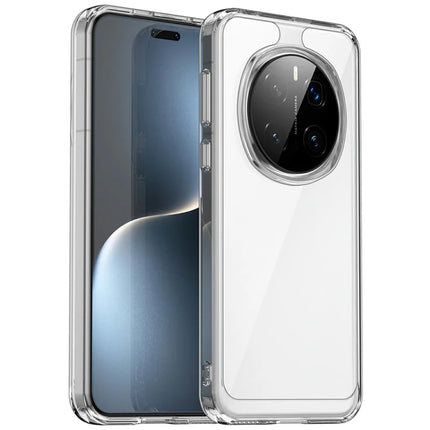 For Honor Magic7 Pro 5G Case TPU + Acrylic Protective Clear Phone Cover - Transparent