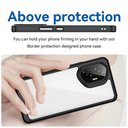 For Honor 300 Case TPU + Acrylic Protective Clear Phone Cover