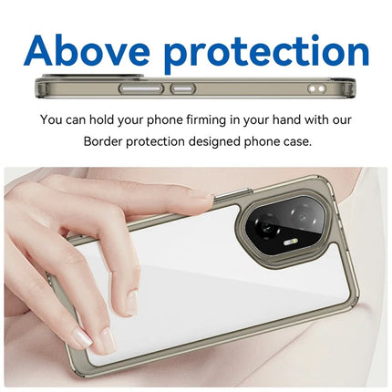 For Honor 300 Case TPU + Acrylic Protective Clear Phone Cover