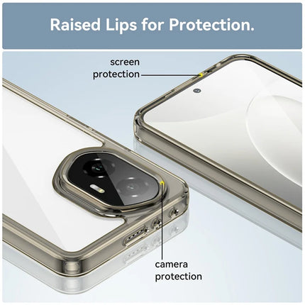 For Honor 300 Case TPU + Acrylic Protective Clear Phone Cover