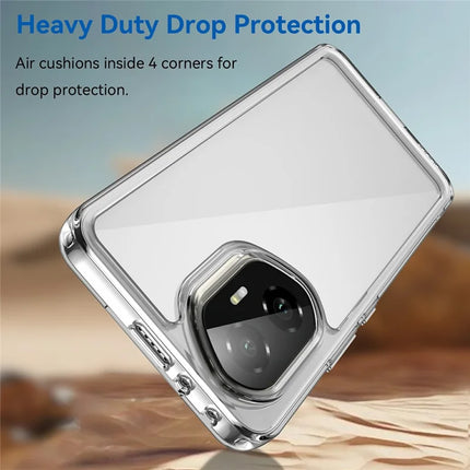 For Honor 300 Case TPU + Acrylic Protective Clear Phone Cover