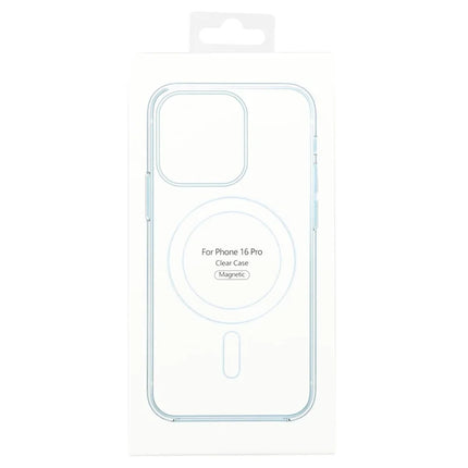 For iPhone 16 Pro Case Compatible with MagSafe TPU + Acrylic Clear Phone Cover