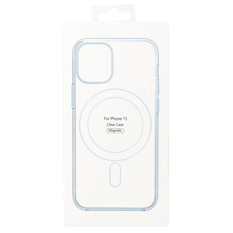 ShopCaseCart Premium Durable iPhone 15 Protective cover Compatible with MagSafe TPU + Acrylic Clear Phone Guard