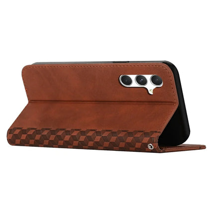 For Samsung Galaxy A36 5G Phone Cover Imprinted PU Leather Wallet Stand Case