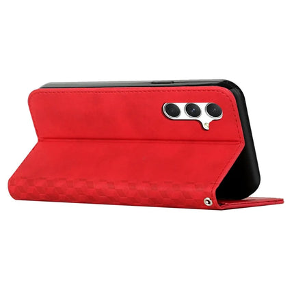 For Samsung Galaxy A36 5G Phone Cover Imprinted PU Leather Wallet Stand Case
